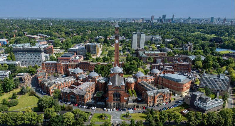 University of Birmingham, UK home campus
