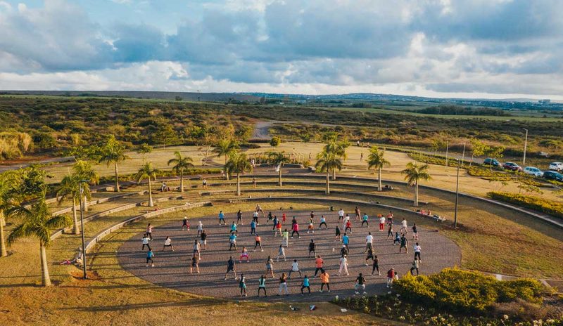 Moka Smart City, outdoor amphitheatre